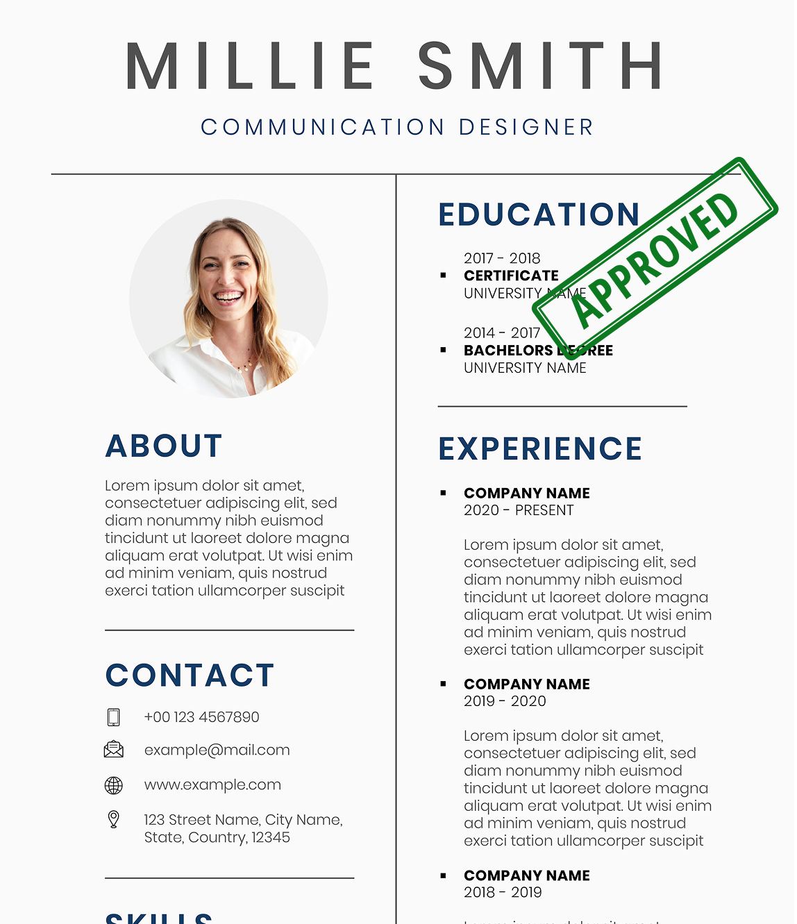 Resume ATS optimized